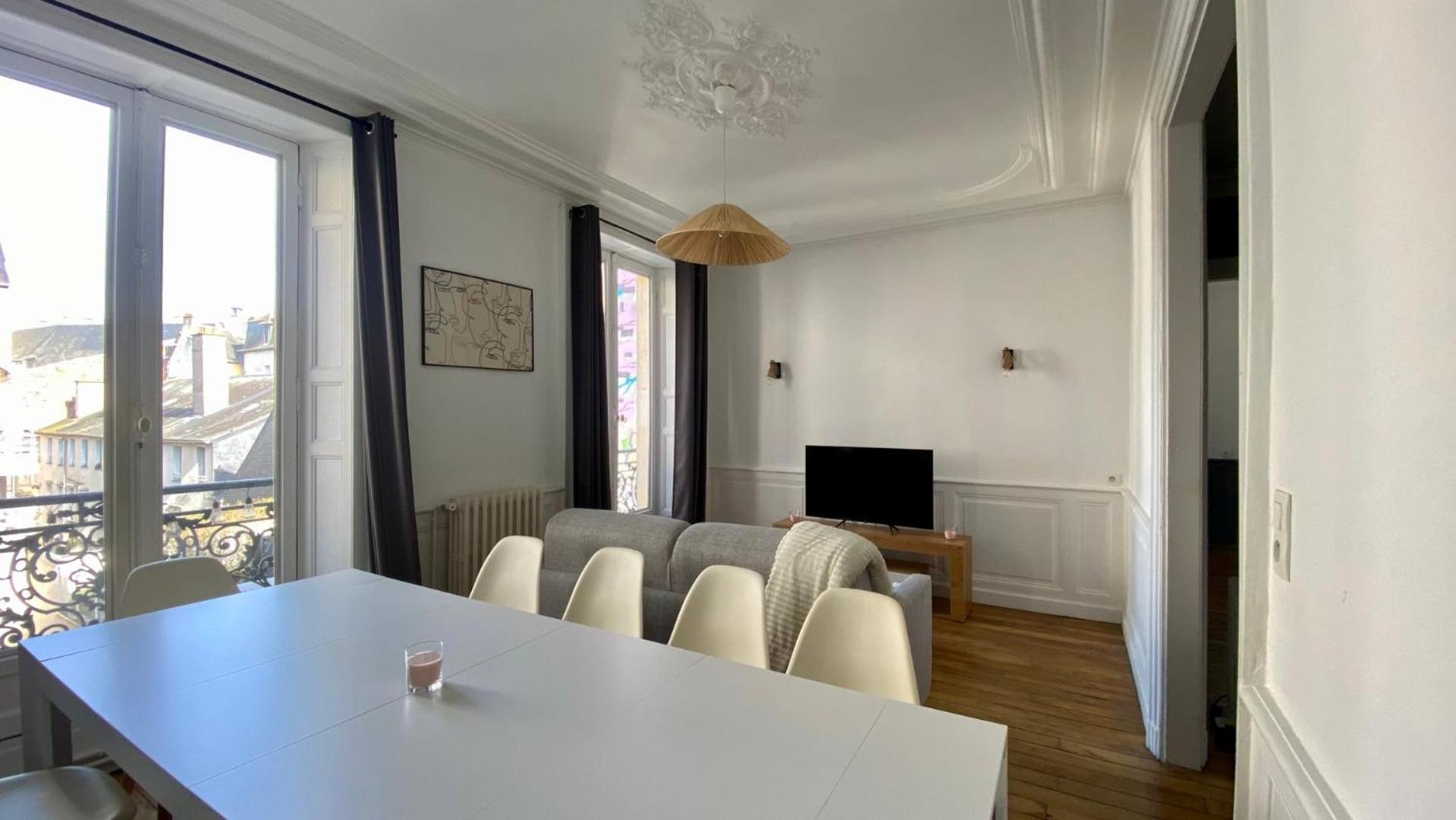Spacieux Pour 10 Personnes Au Coeur De Rennes Exterior foto